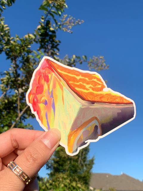 chiaroscuro cake sticker